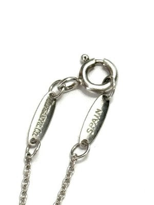 Authentic Tiffany & Co - Elsa Peretti Eternal Circle Pendant & Tiffany Chain