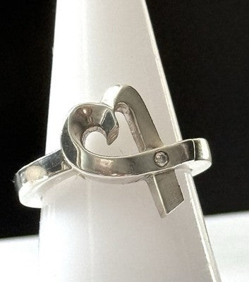 Tiffany & Co Diamond Loving Heart Paloma Picasso Ring