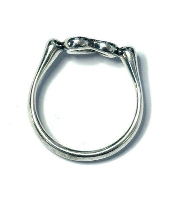 AUTHENTIC Tiffany & Co Elsa Peretti Open Heart Ring Size K