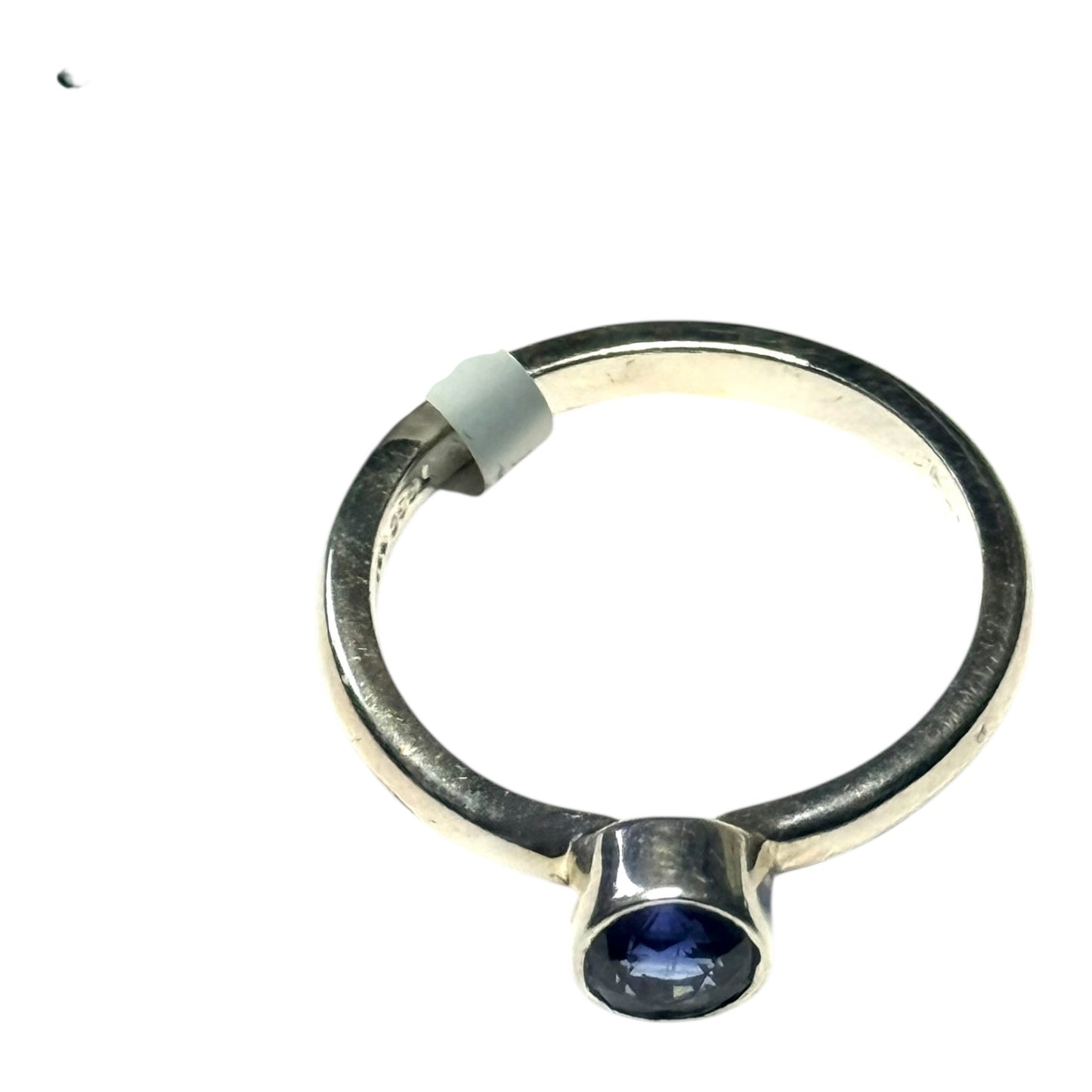 New Kyanite Solitaire Silver Ring Size P 1/2