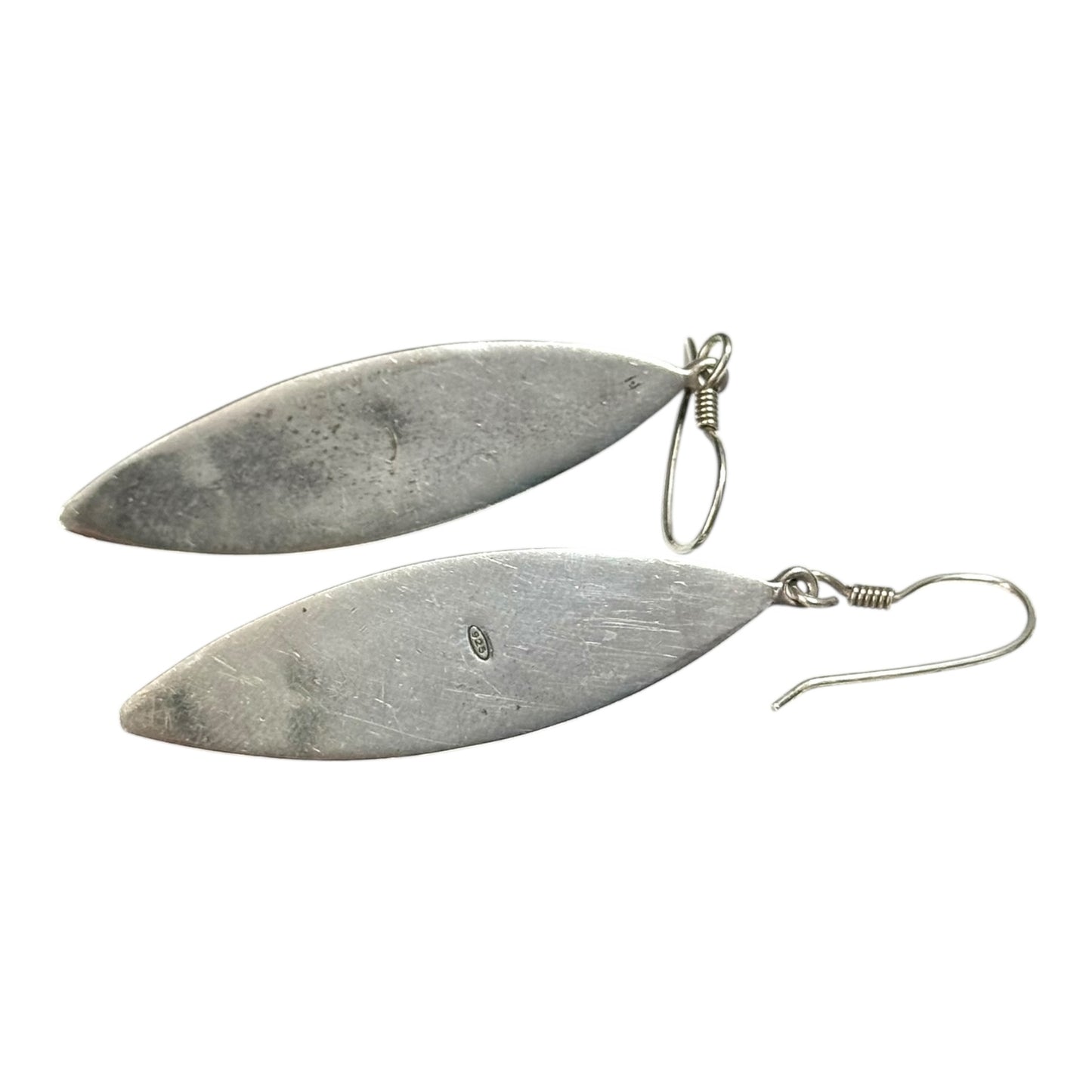 Vintage Lapis Lazuli Silver 925 Earrings