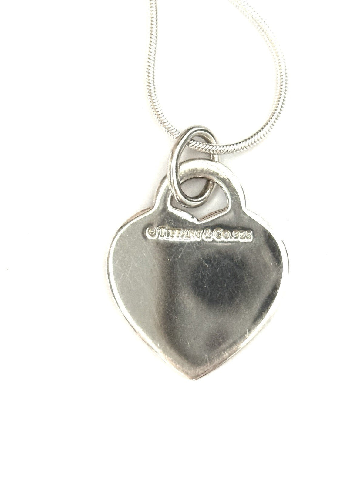 Tiffany & Co Mom Silver Pendant Authentic