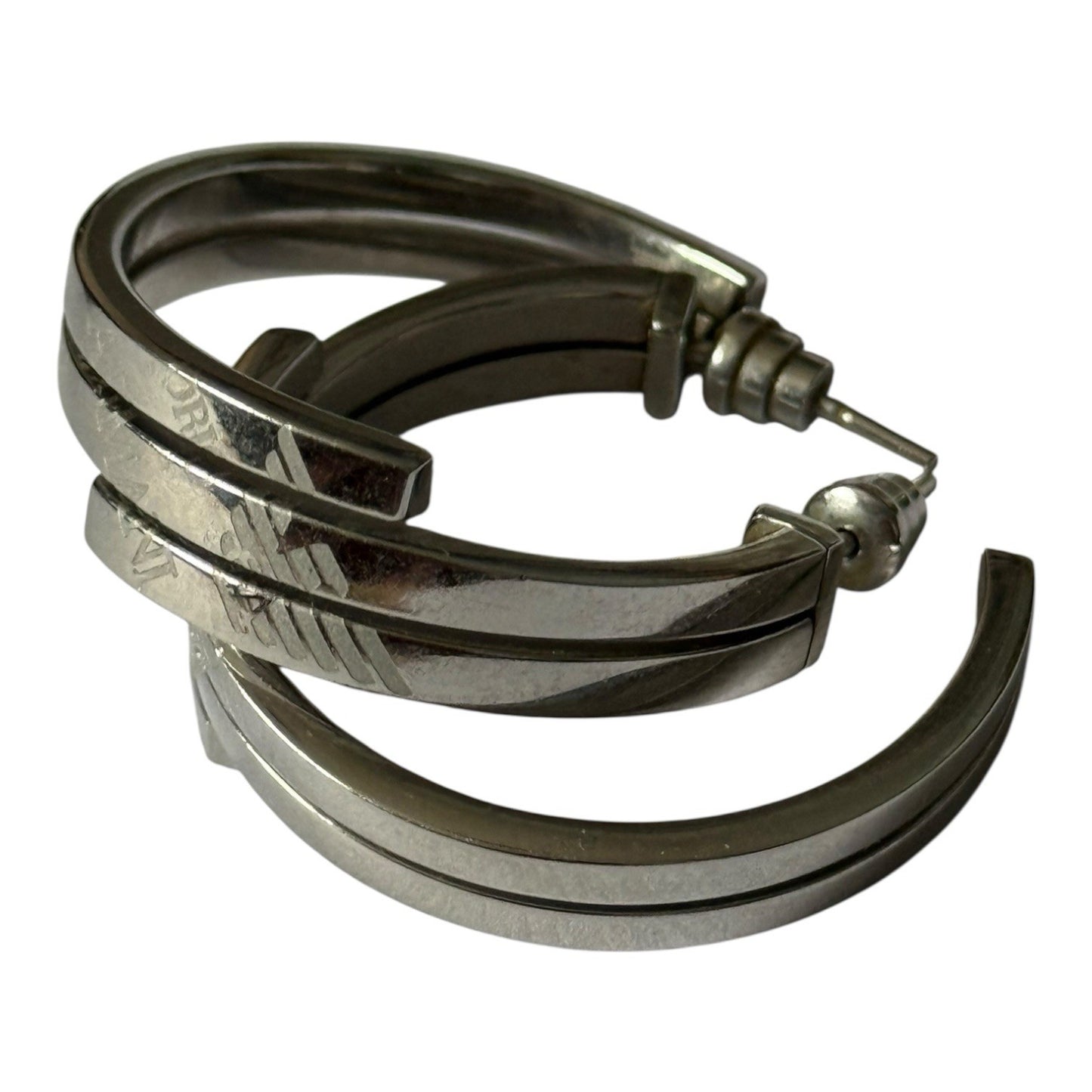 Emporio Armani Hoop Earrings Boxed & Bagged