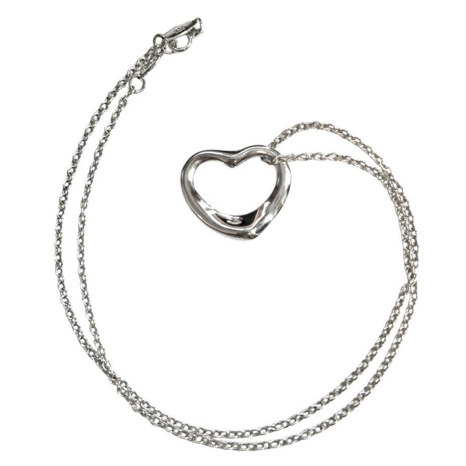 Tiffany & Co Medium 22mm Elsa Peretti Heart & Chain