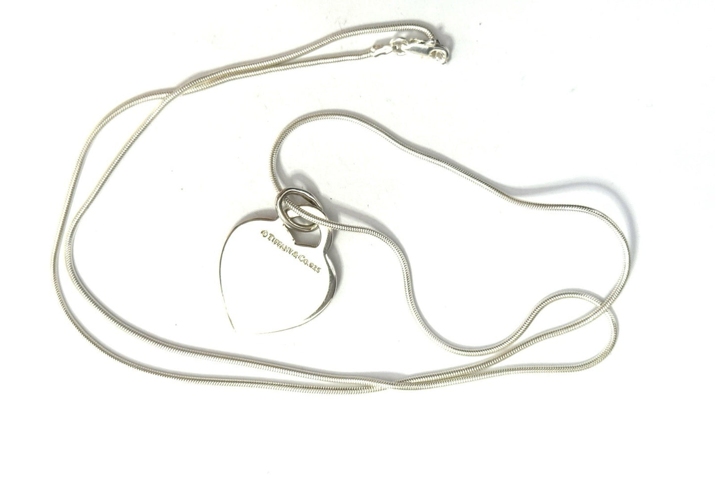 Tiffany & Co Mom Silver Pendant Authentic