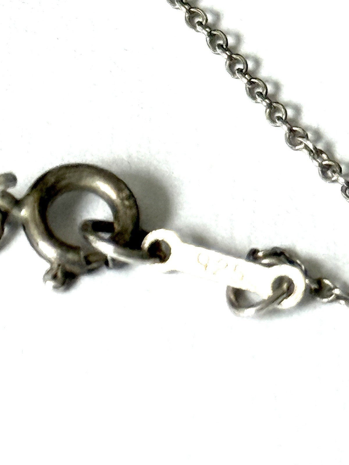 Tiffany & Co. Elsa Peretti Open Heart Pendant Necklace Sterling Silver 925