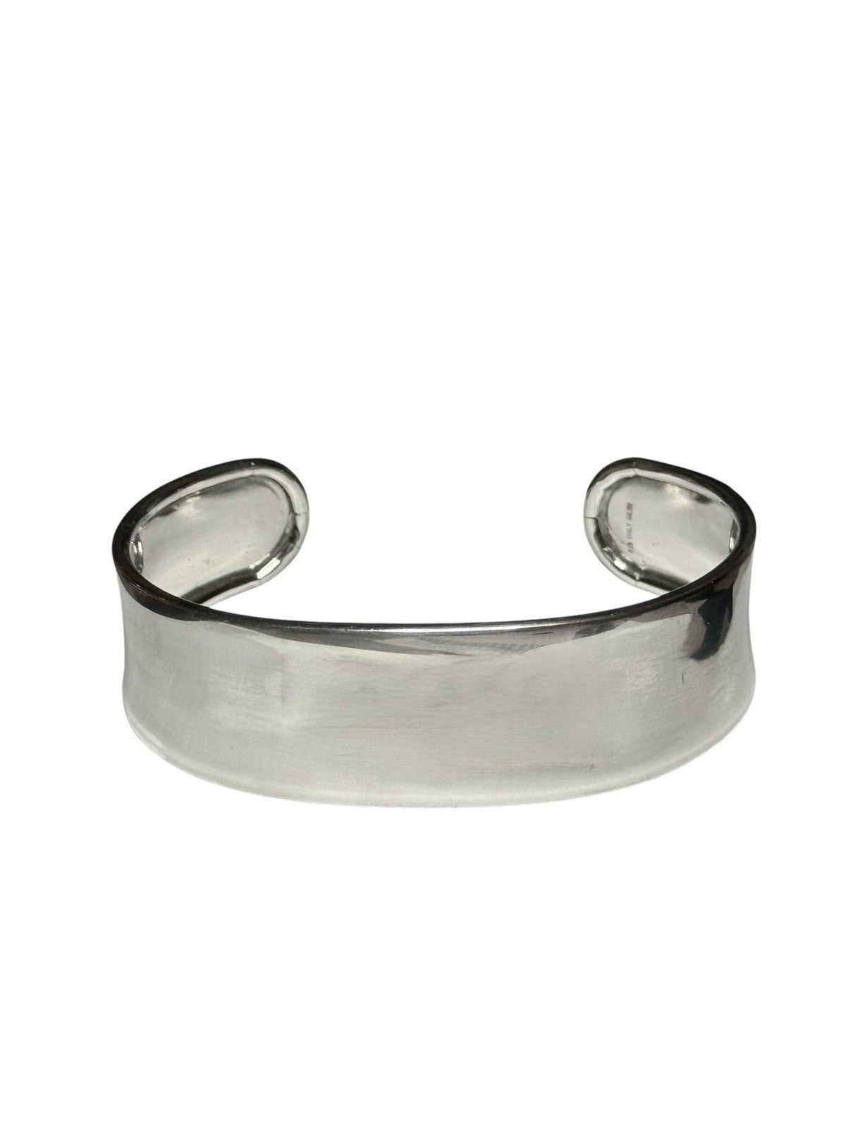Italian Designer Silver Cuff Milor Hallmarked