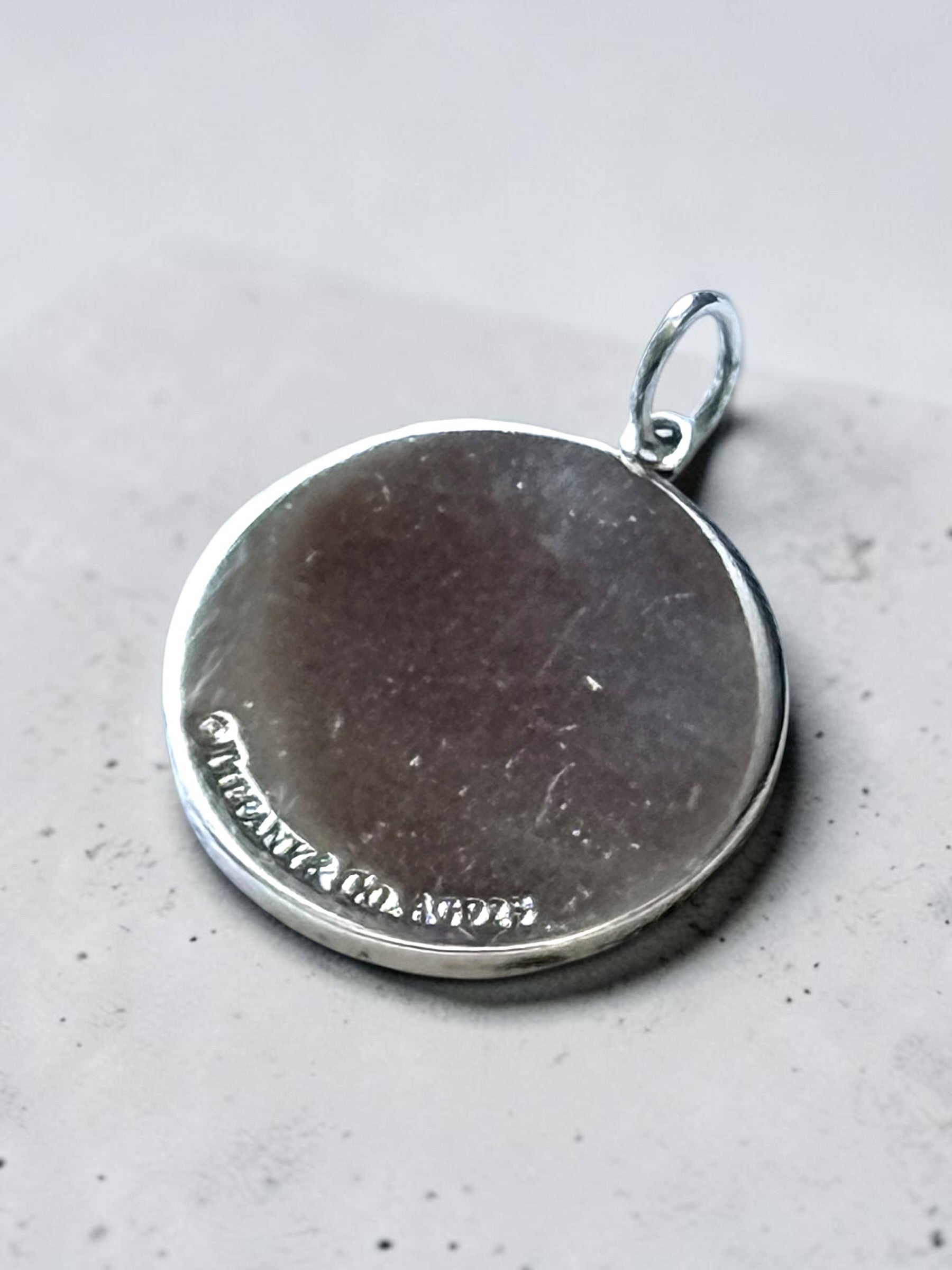 Tiffany & Co Round Initial D Pendant