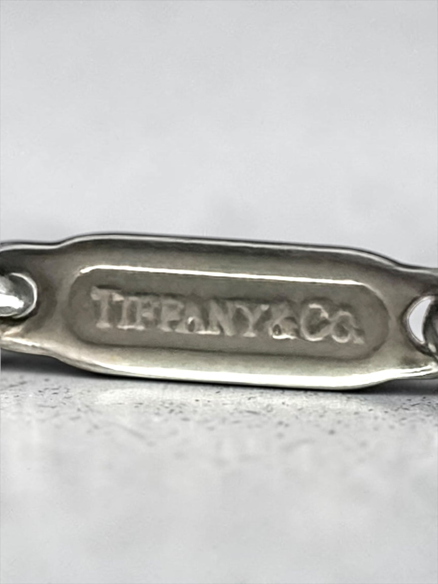 Very Rare Tiffany & Co Frank Gehry Morph Pendant & 20" Necklace 925 Silver