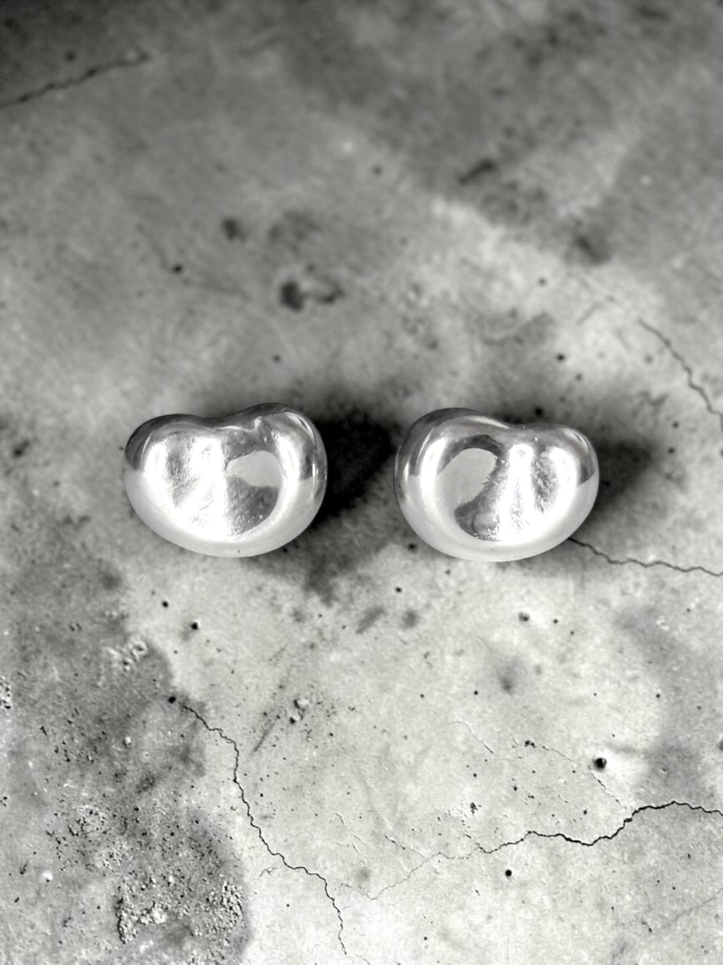 Tiffany & Co Bean Earrings 925 Elsa Peretti