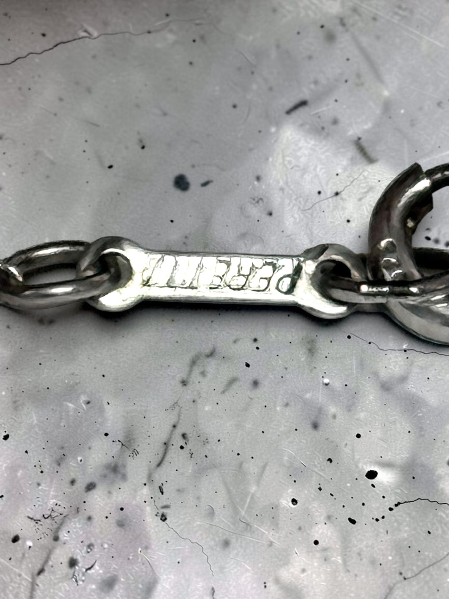 Tiffany & Co Elsa Peretti 19mm Bean Necklace Silver 925 Authentic