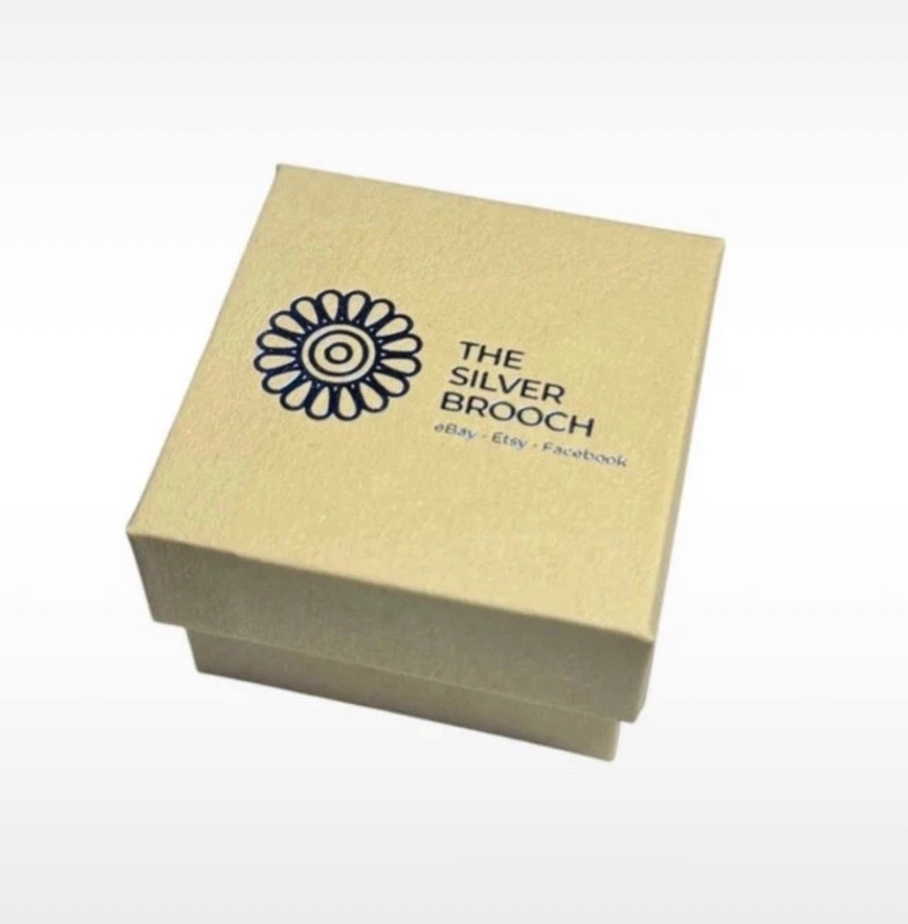 Genuine 6mm Rock Crystal 9ct Gold Earring Studs 1 Carats