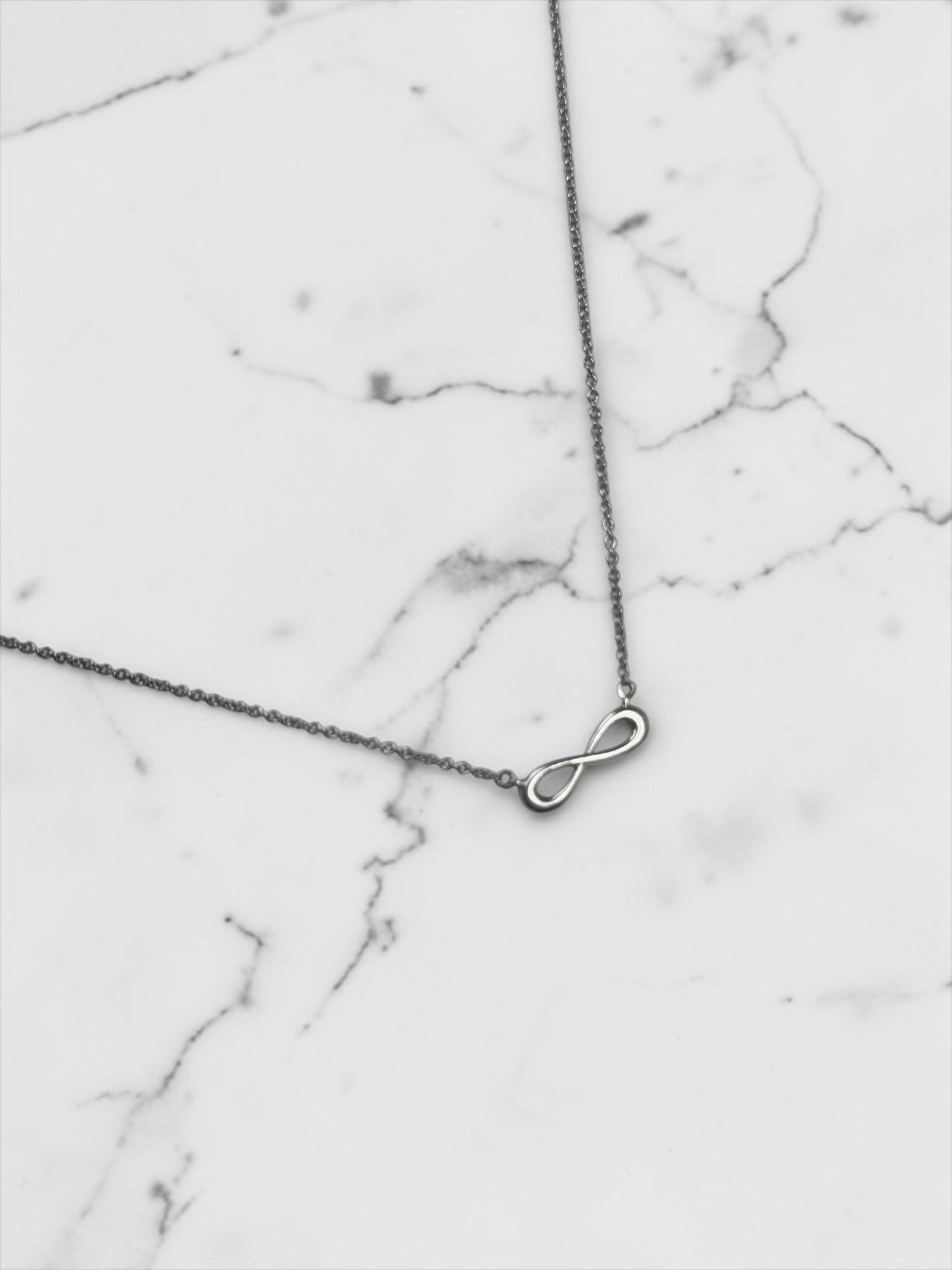 Tiffany & Co Infinity Eternal Pendant Necklace Sterling Silver 925