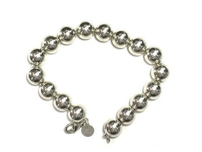 Genuine Tiffany & Co Sterling Silver HardWear Ball bracelet Large RRP £650