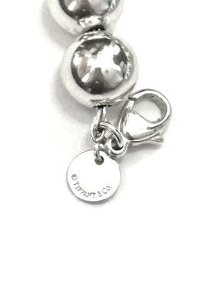 Genuine Tiffany & Co Sterling Silver HardWear Ball bracelet Large RRP £650