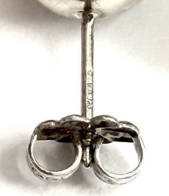 Tiffany and Co Sterling Hardwear Ball Earrings