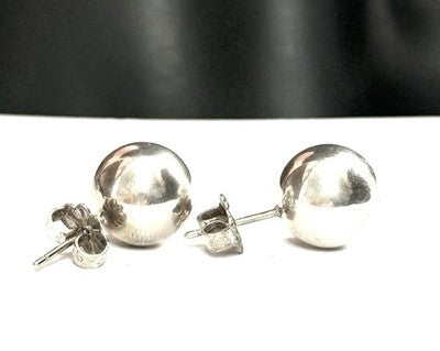 Tiffany and Co Sterling Hardwear Ball Earrings