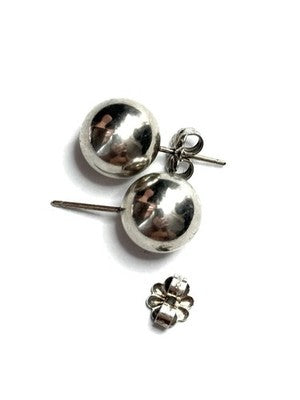Tiffany and Co Sterling Hardwear Ball Earrings