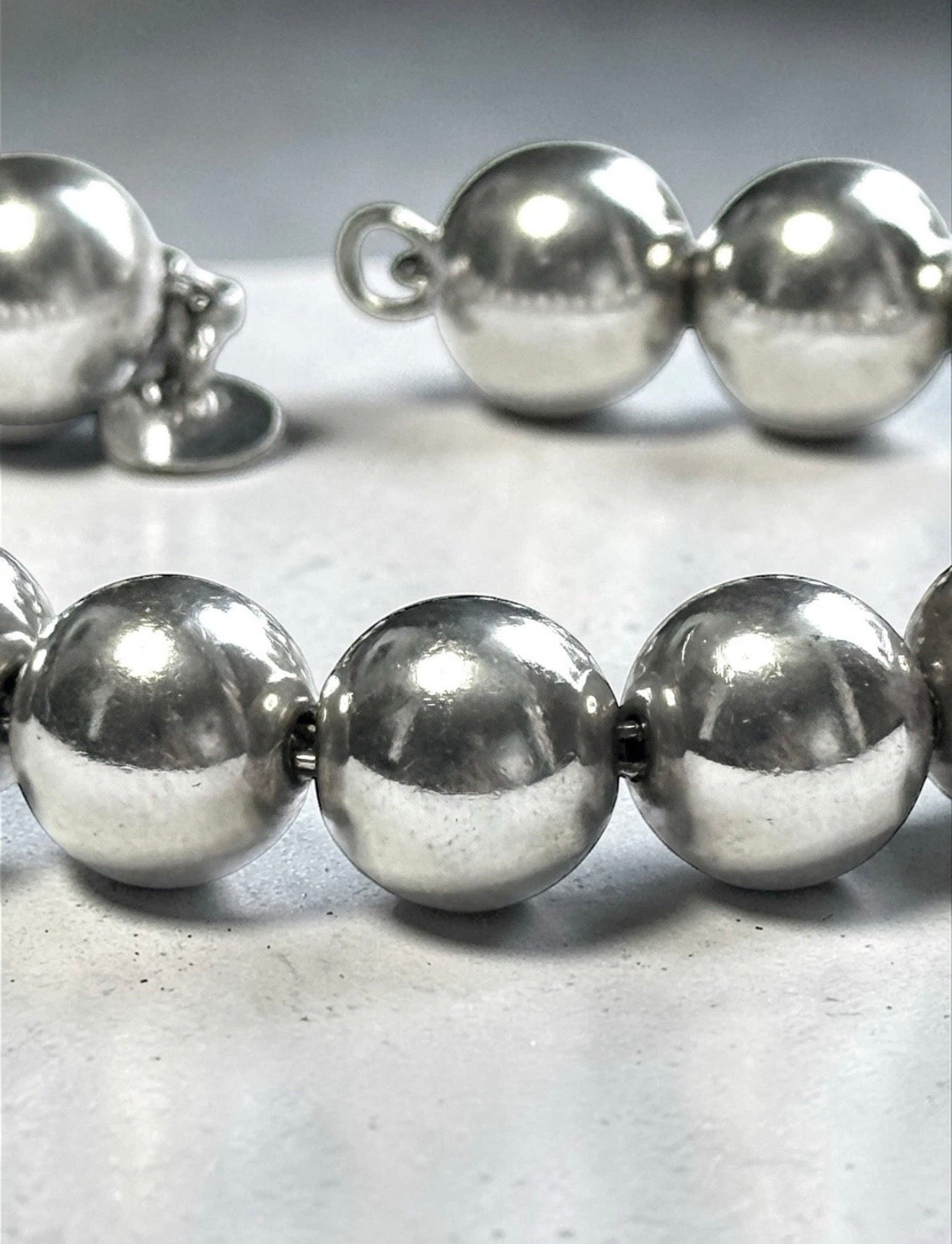 Tiffany & Co Vintage Hardwear Ball Bracelet 7 1/2" Hallmarked