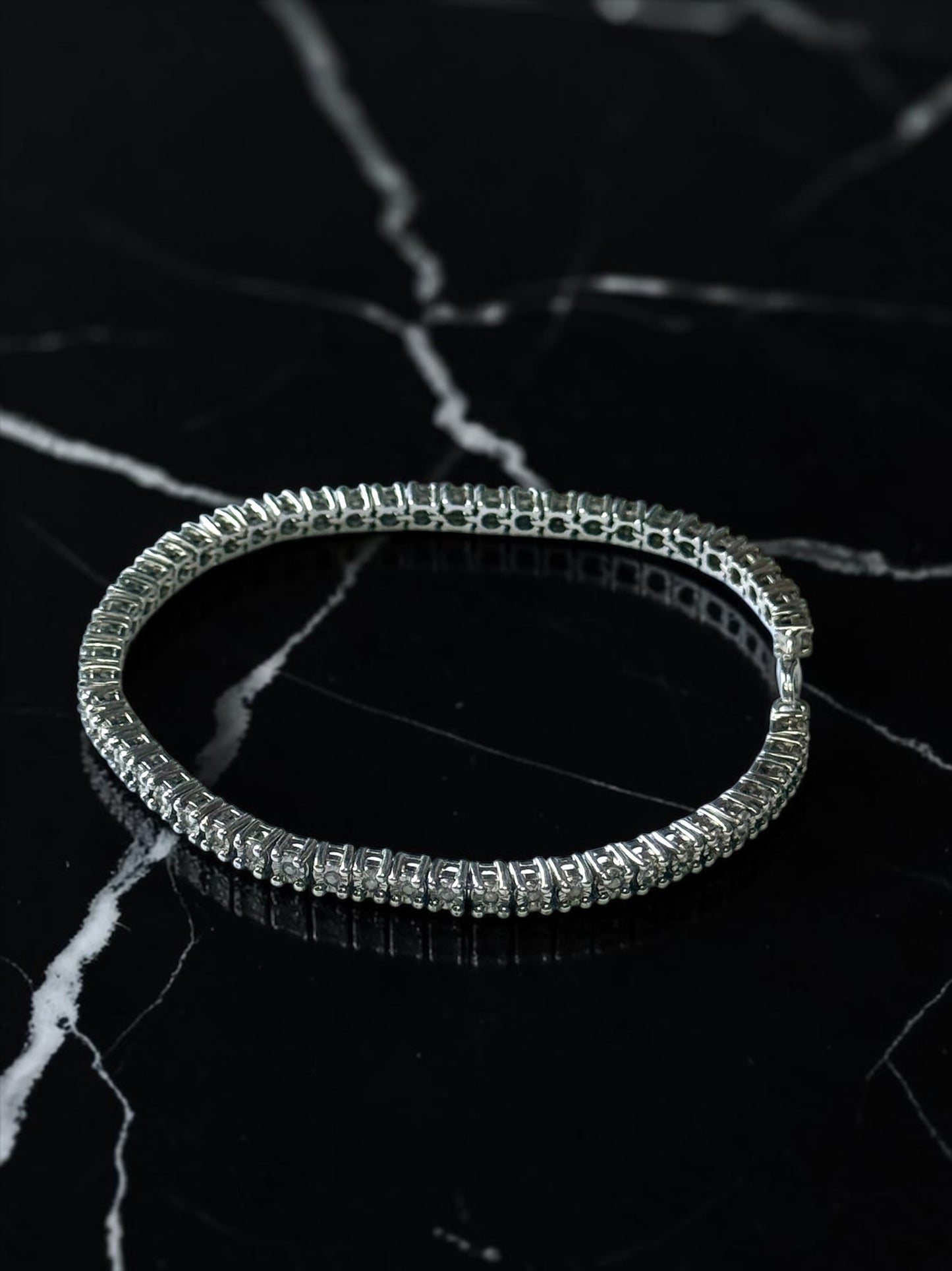 Everyone Loves A Diamond Tennis Bracelet 0.26ct White Diamond 925 Silver