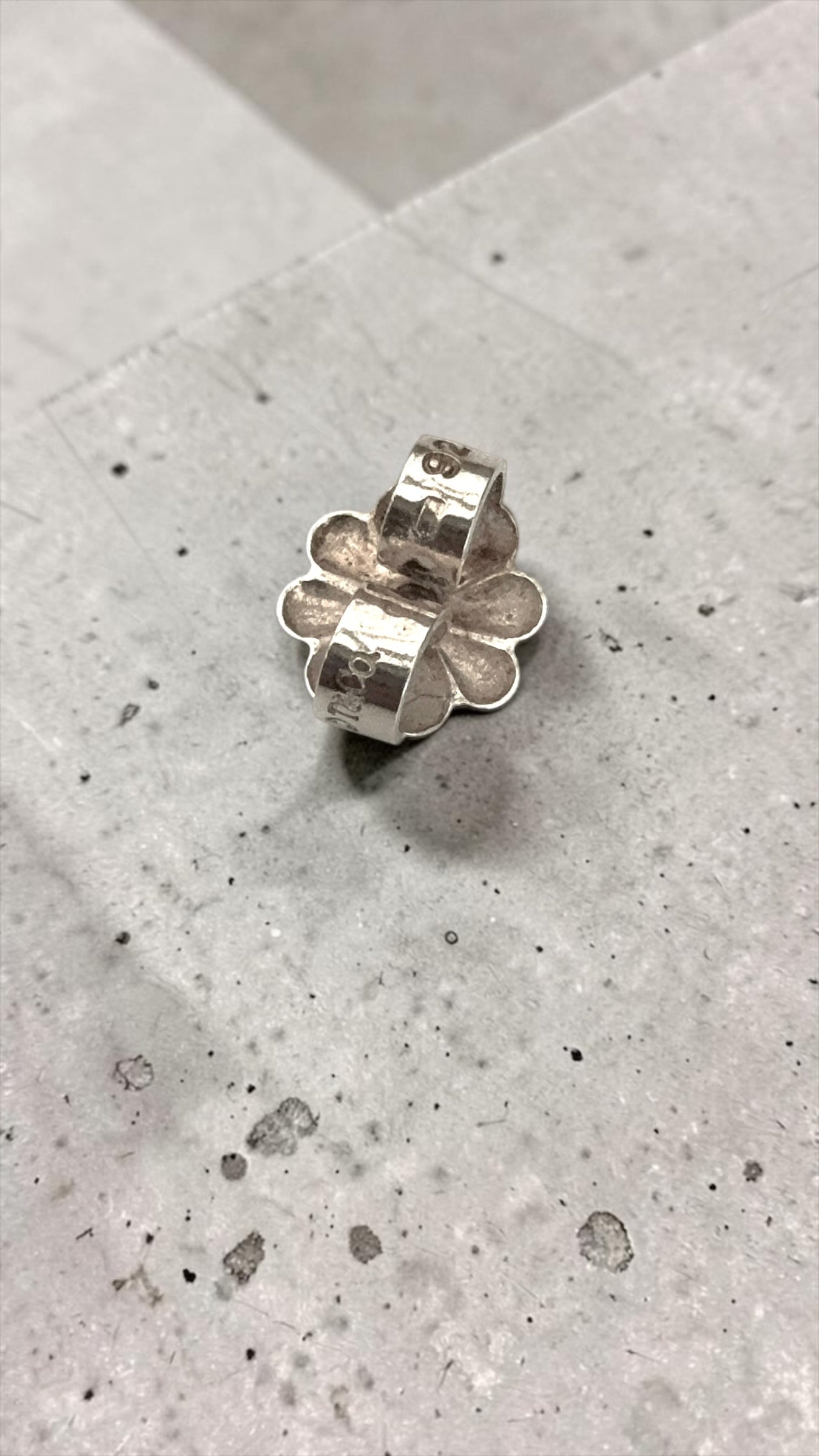 Very Rare Tiffany & Co Frank Gehry Fish Drop Stud Earrings Silver 925