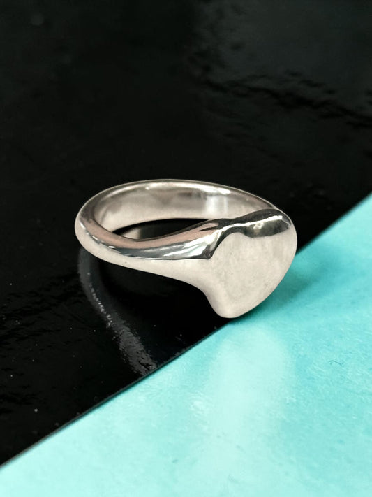 Tiffany & Co Full Heart Elsa Peretti Ring Size L 1/2