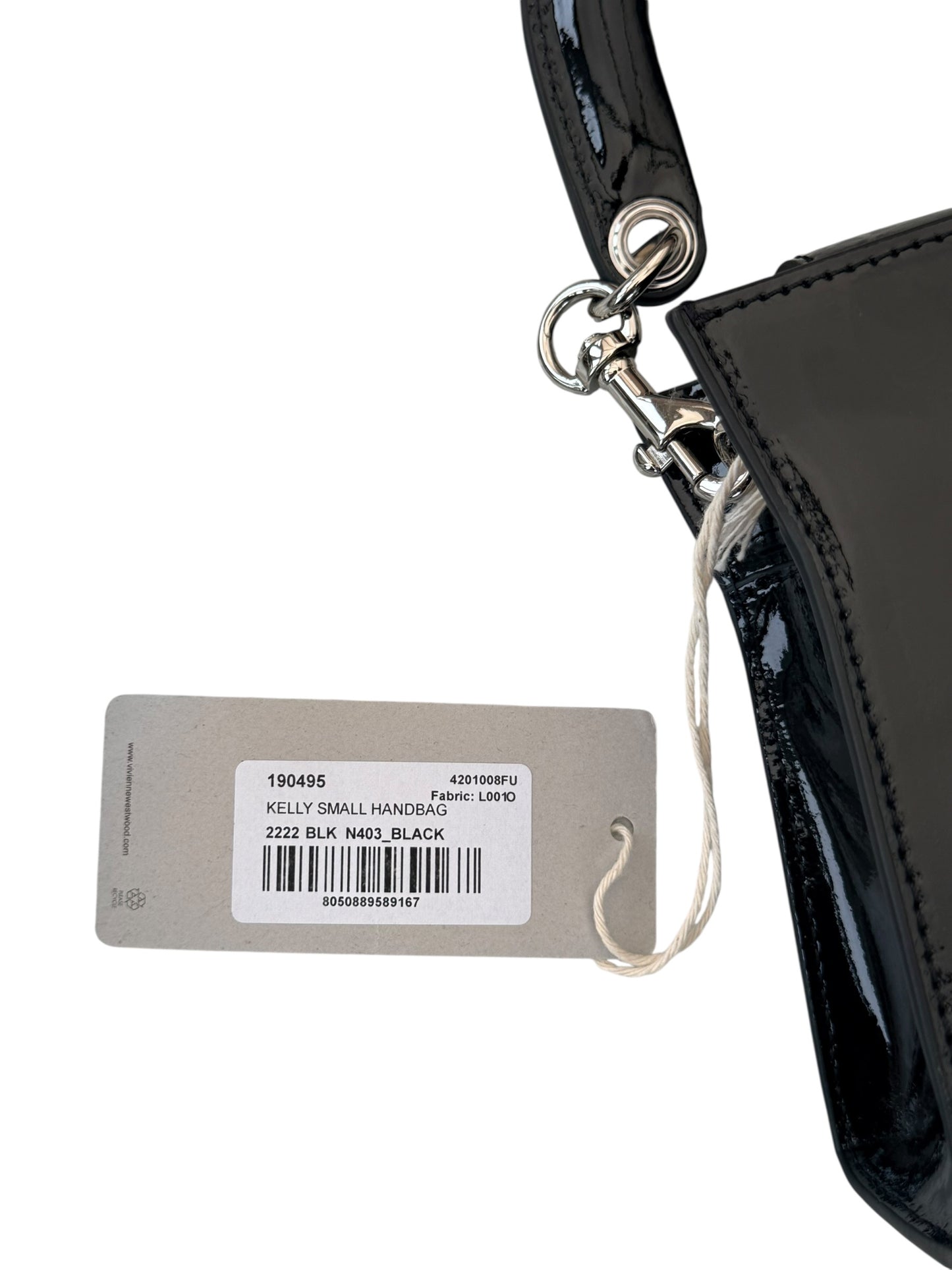 Vivienne Westwood Mini Kelly Black Leather Bag New RRP £380