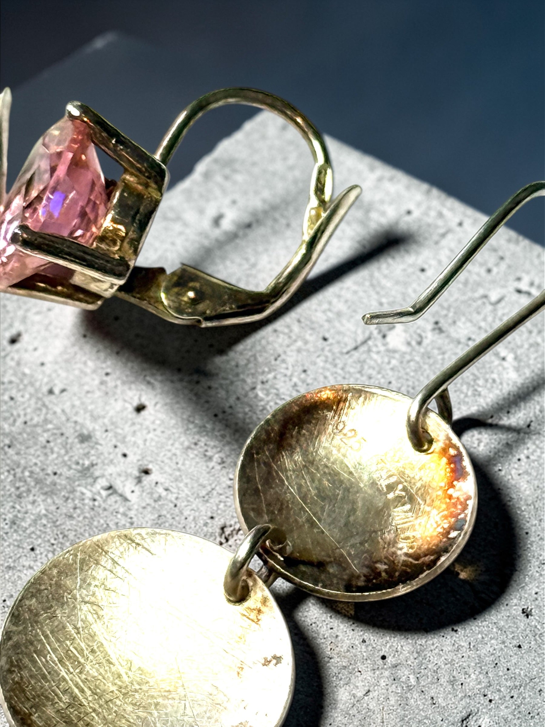 Collection Of Silver Earrings Crystal, Cubic Zirconia & Spinel
