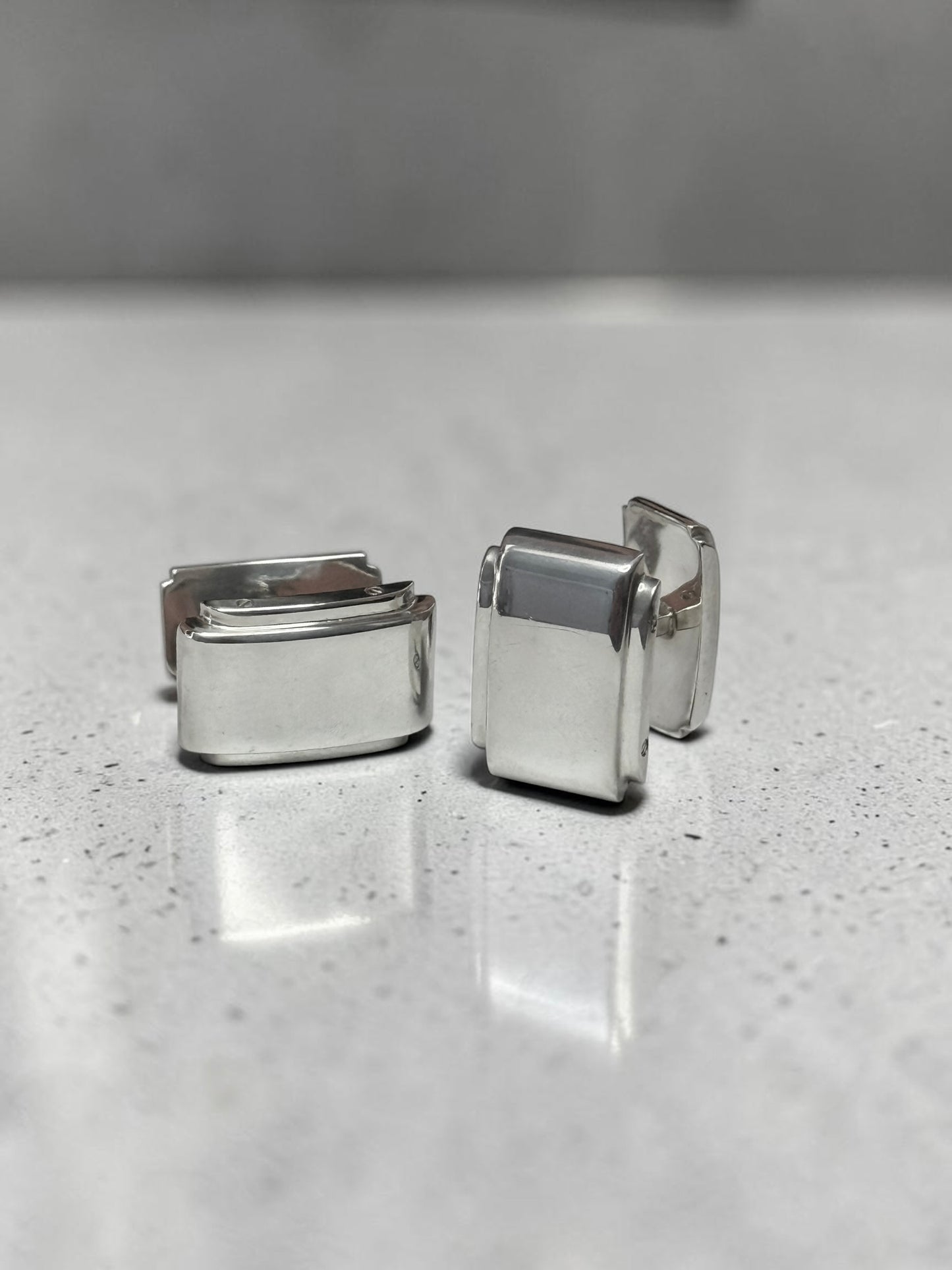 Lovely Gift Tiffany & Co Cufflinks 925 Silver Hallmarked