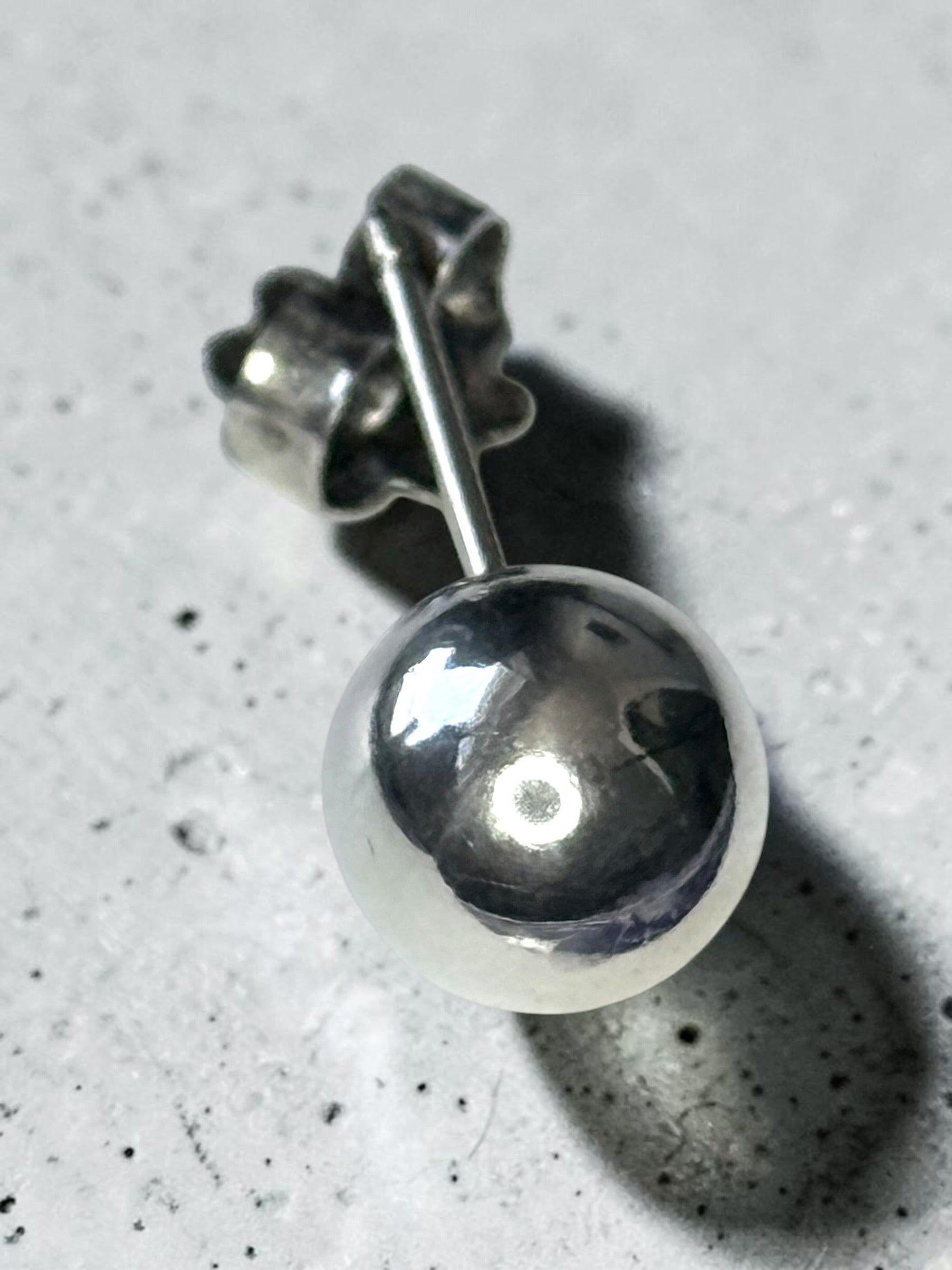 Tiffany and Co Sterling Hardwear 8mm Ball Earrings