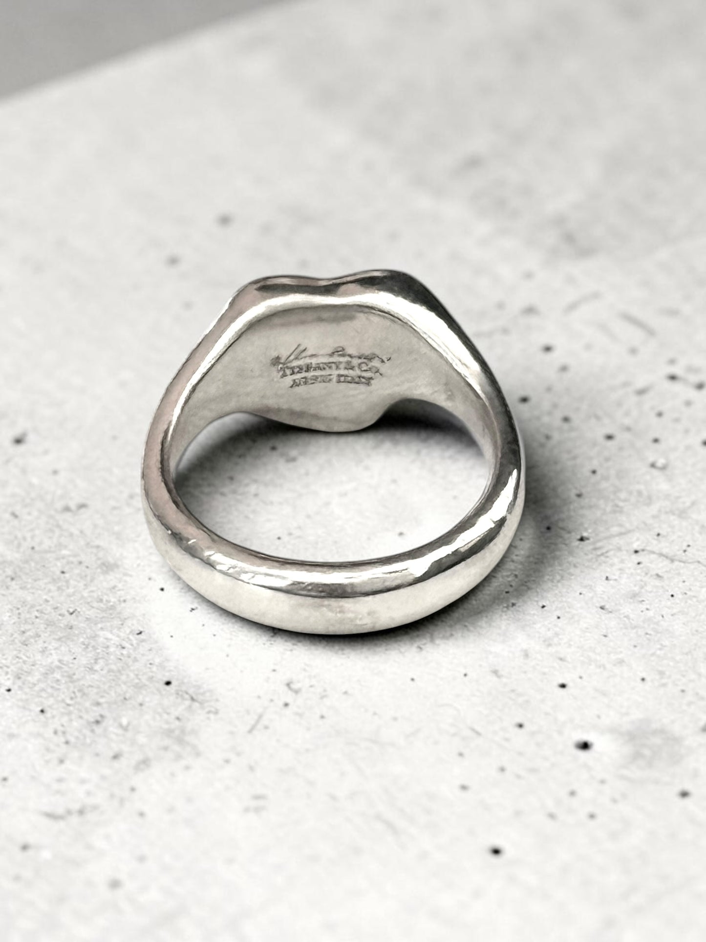 Tiffany & Co Full Heart Elsa Peretti Ring Size L 1/2