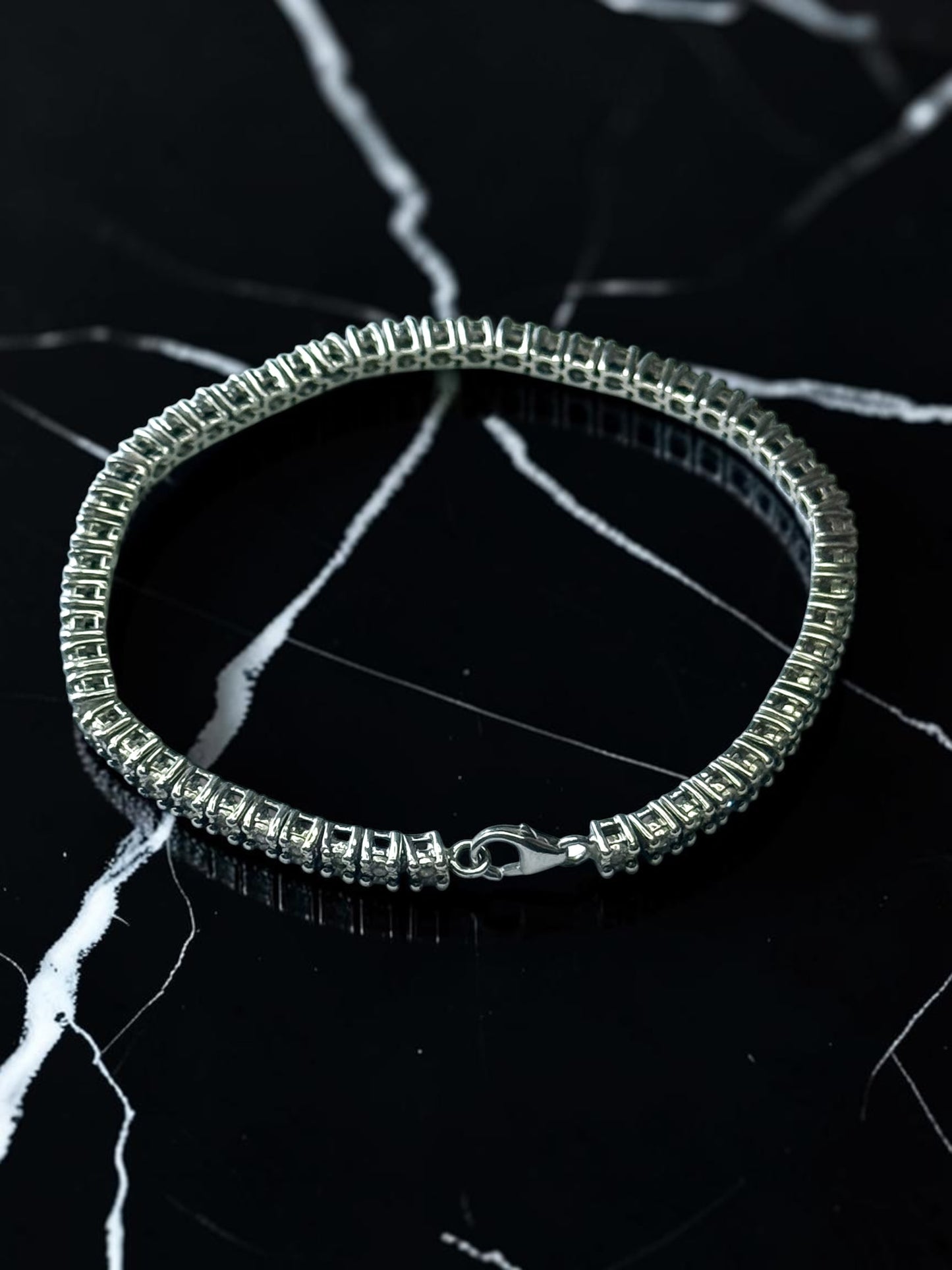 Everyone Loves A Diamond Tennis Bracelet 0.26ct White Diamond 925 Silver