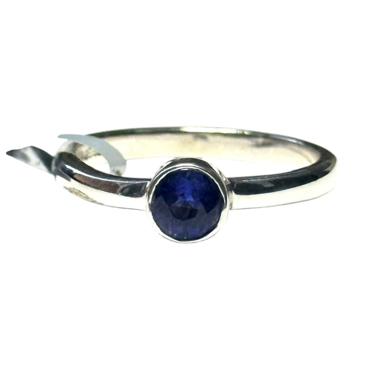 New Kyanite Solitaire Silver Ring Size P 1/2