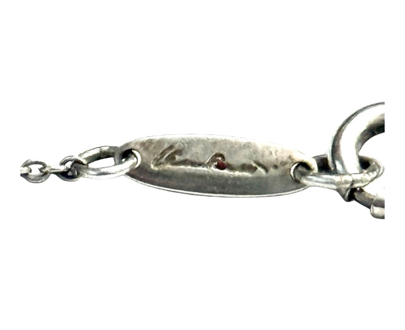 Tiffany & Co. Elsa Peretti Sterling Silver Tear Drop Pendant Necklace
