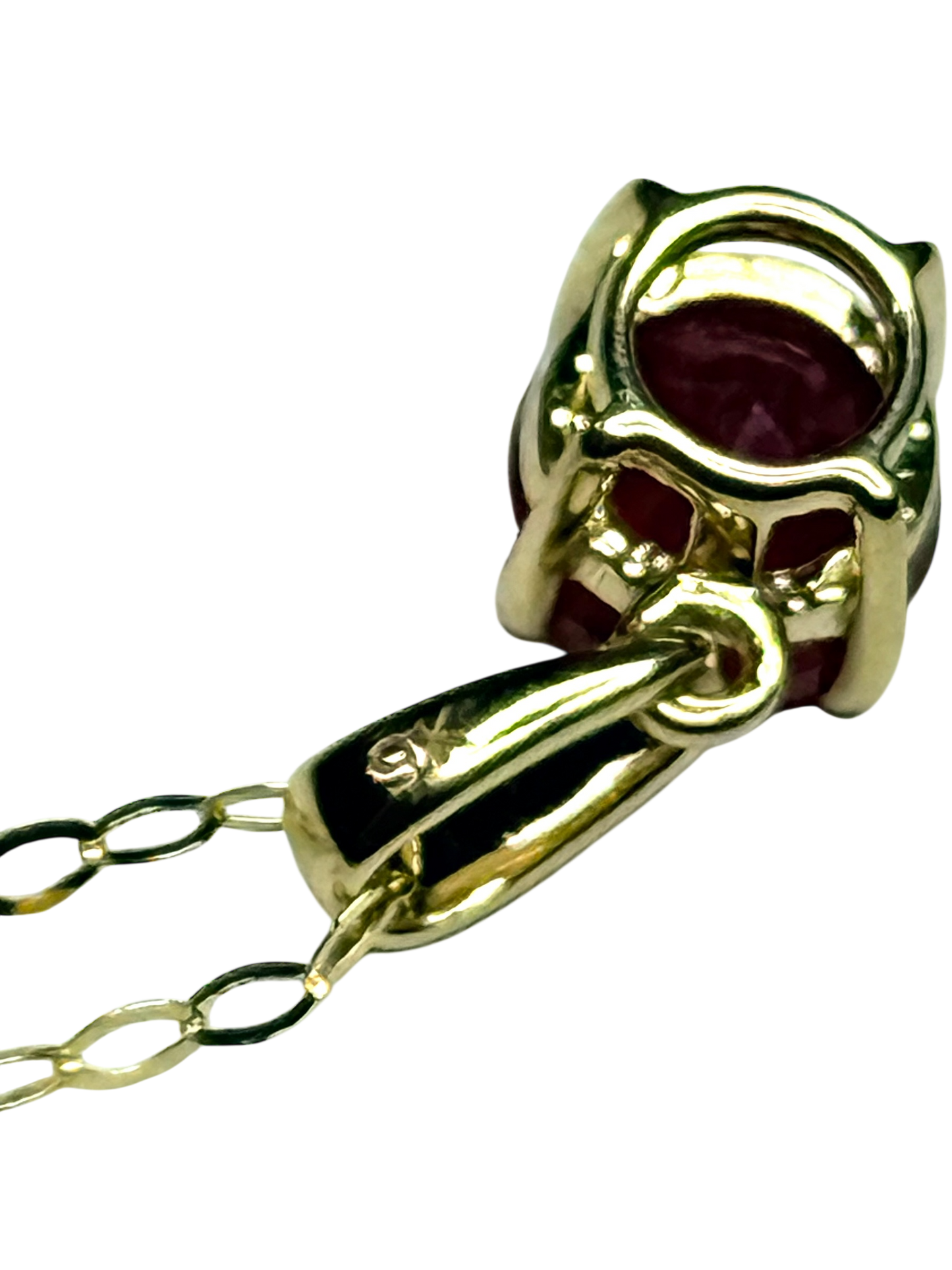 Opal, Ruby & Sapphire 9ct Gold Pendants & Chains