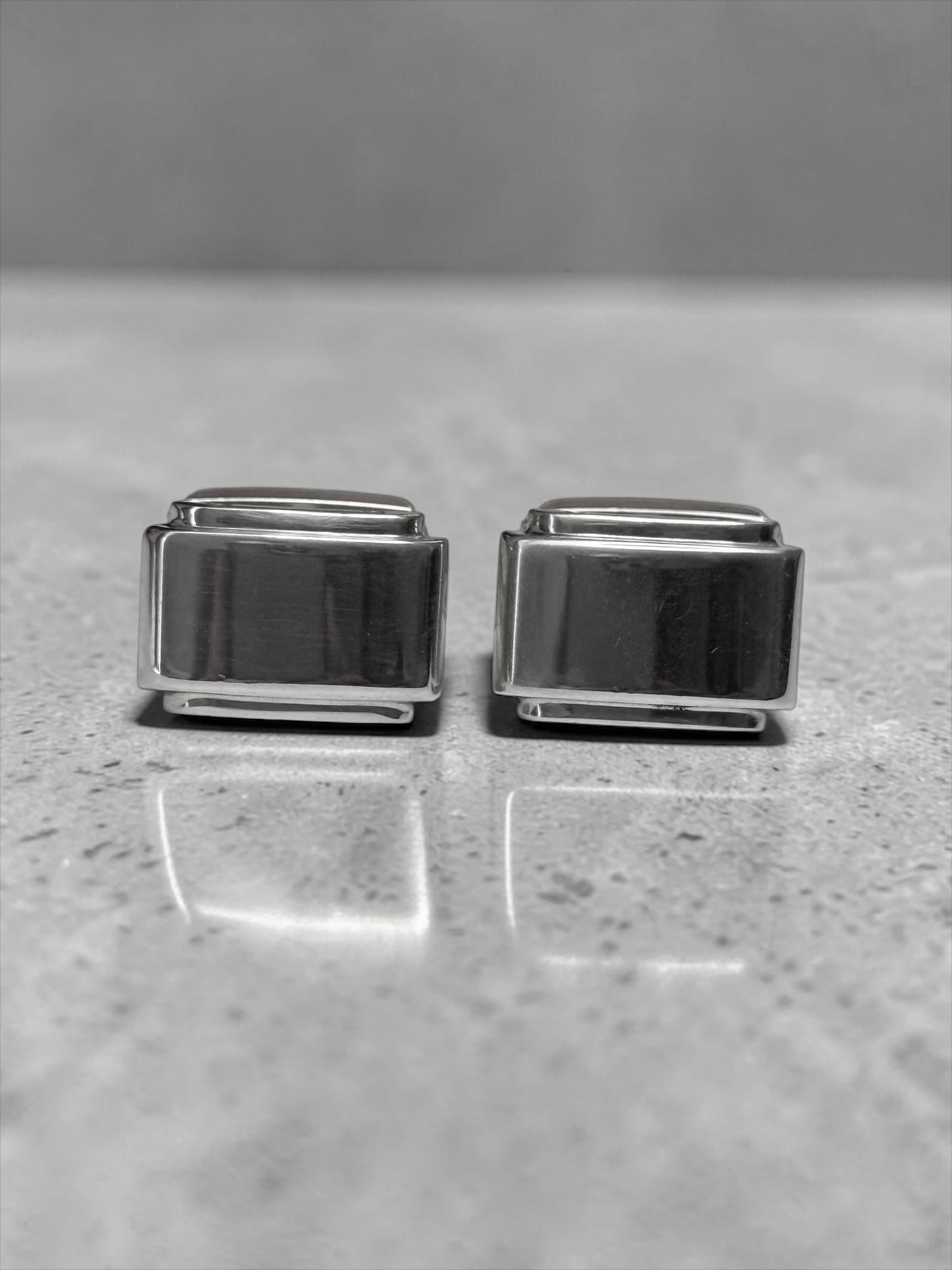 Lovely Gift Tiffany & Co Cufflinks 925 Silver Hallmarked