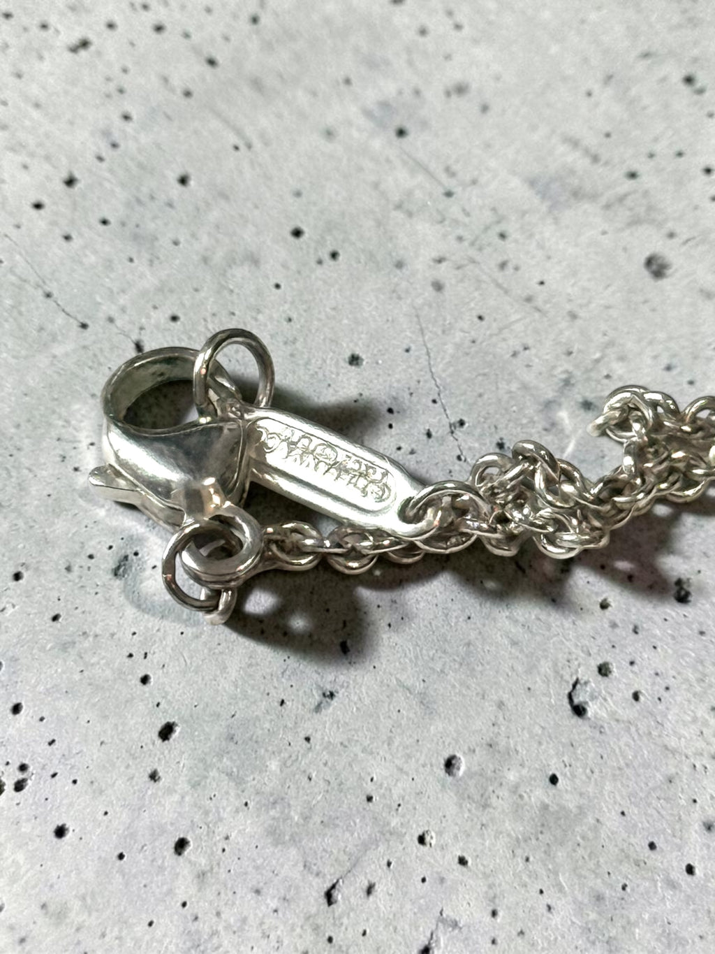 Tiffany & Co 1837 Ingot 925 Silver Pendant & Chain