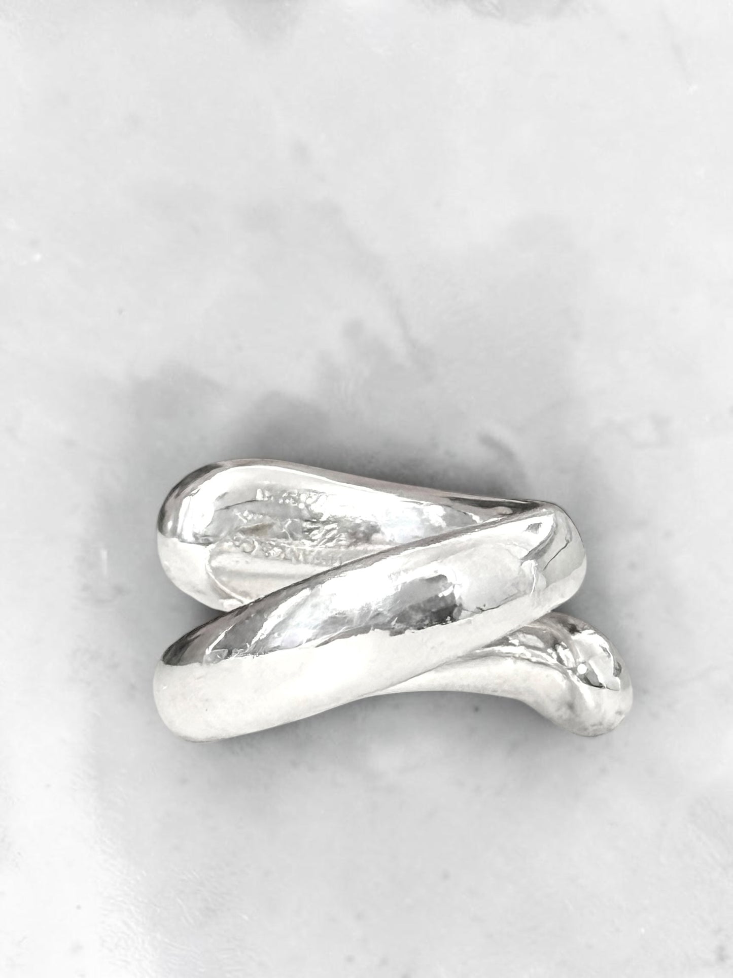Tiffany & Co Elsa Peretti Tear Drop Ring 925 Hallmarked