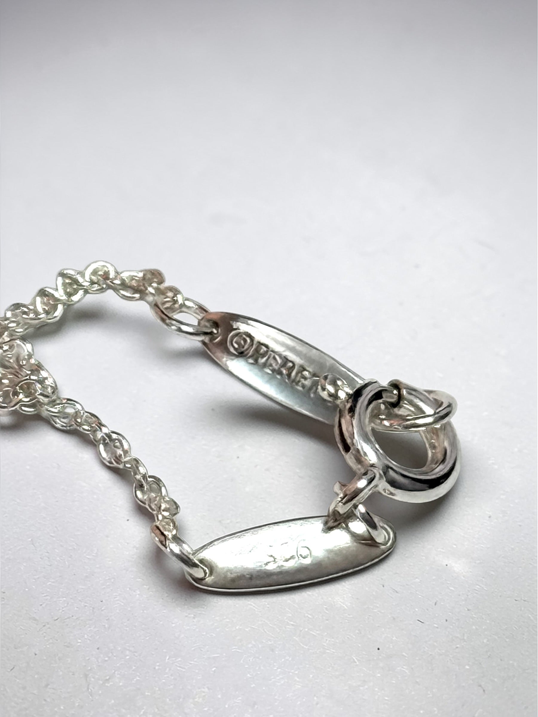 Authentic Tiffany & Co - Elsa Peretti Eternal Circle Pendant & Tiffany Chain