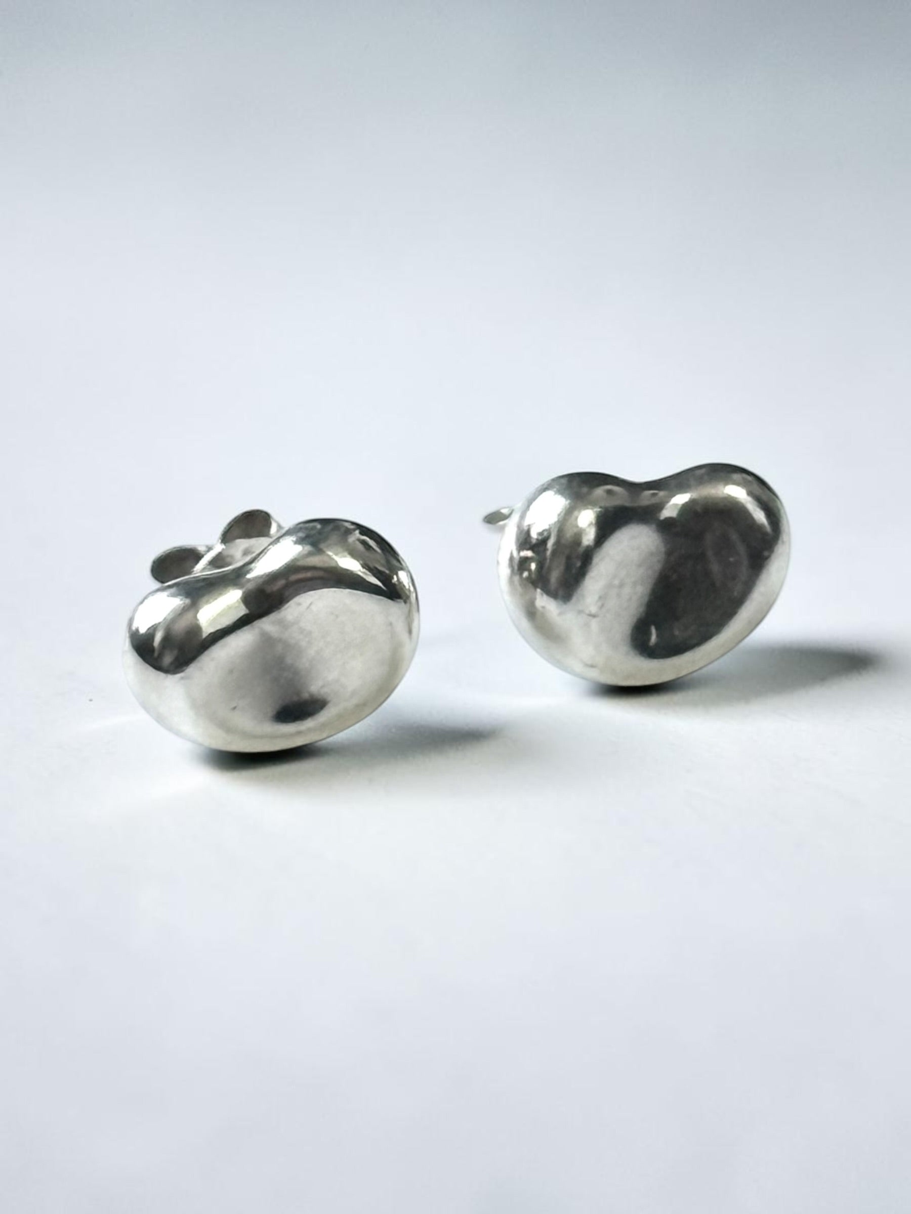 Tiffany & Co Bean Earrings 925 Elsa Peretti