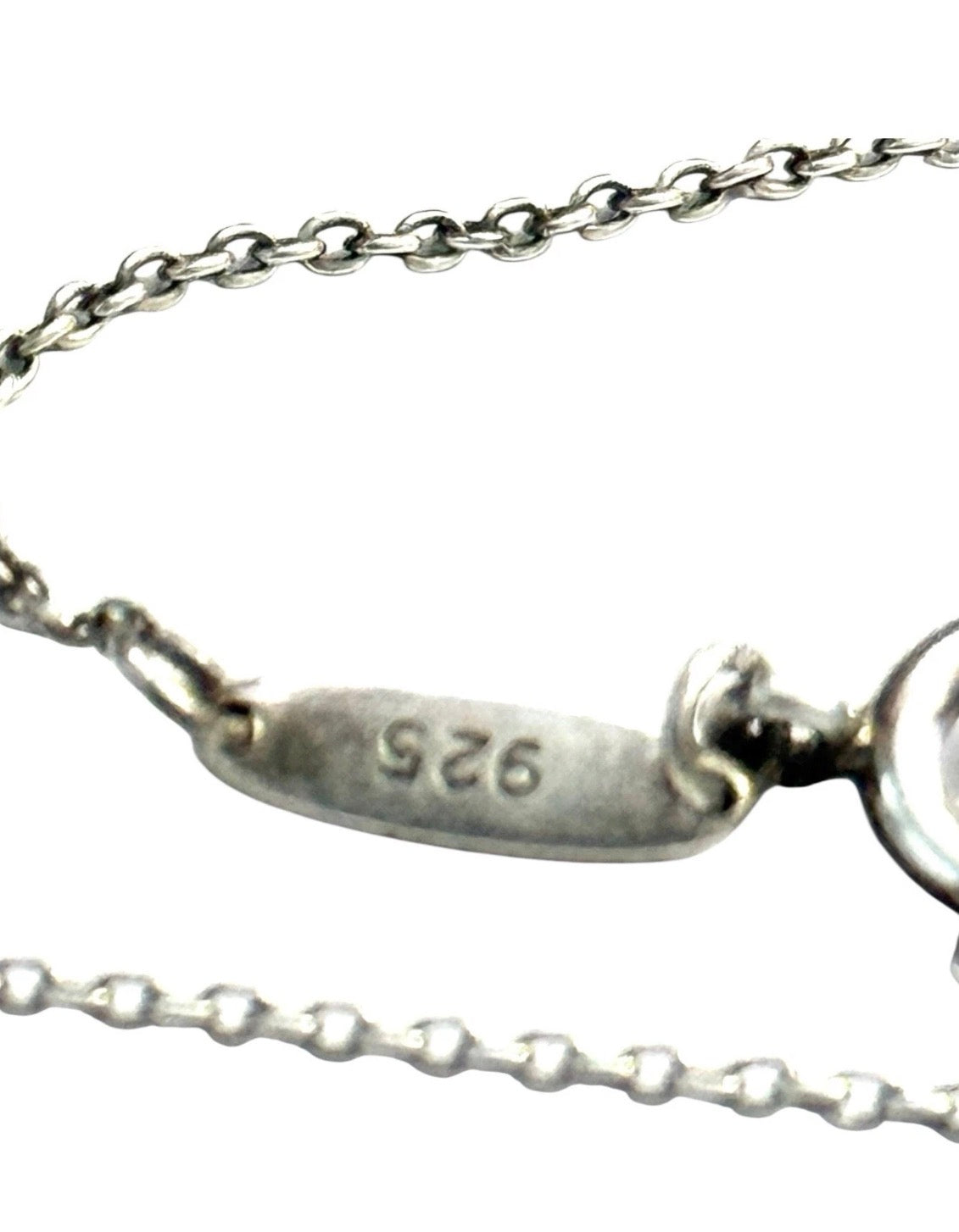 Tiffany & Co. Elsa Peretti Sterling Silver Tear Drop Pendant Necklace