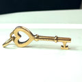18ct Gold Tiffany & Co Key Pendant