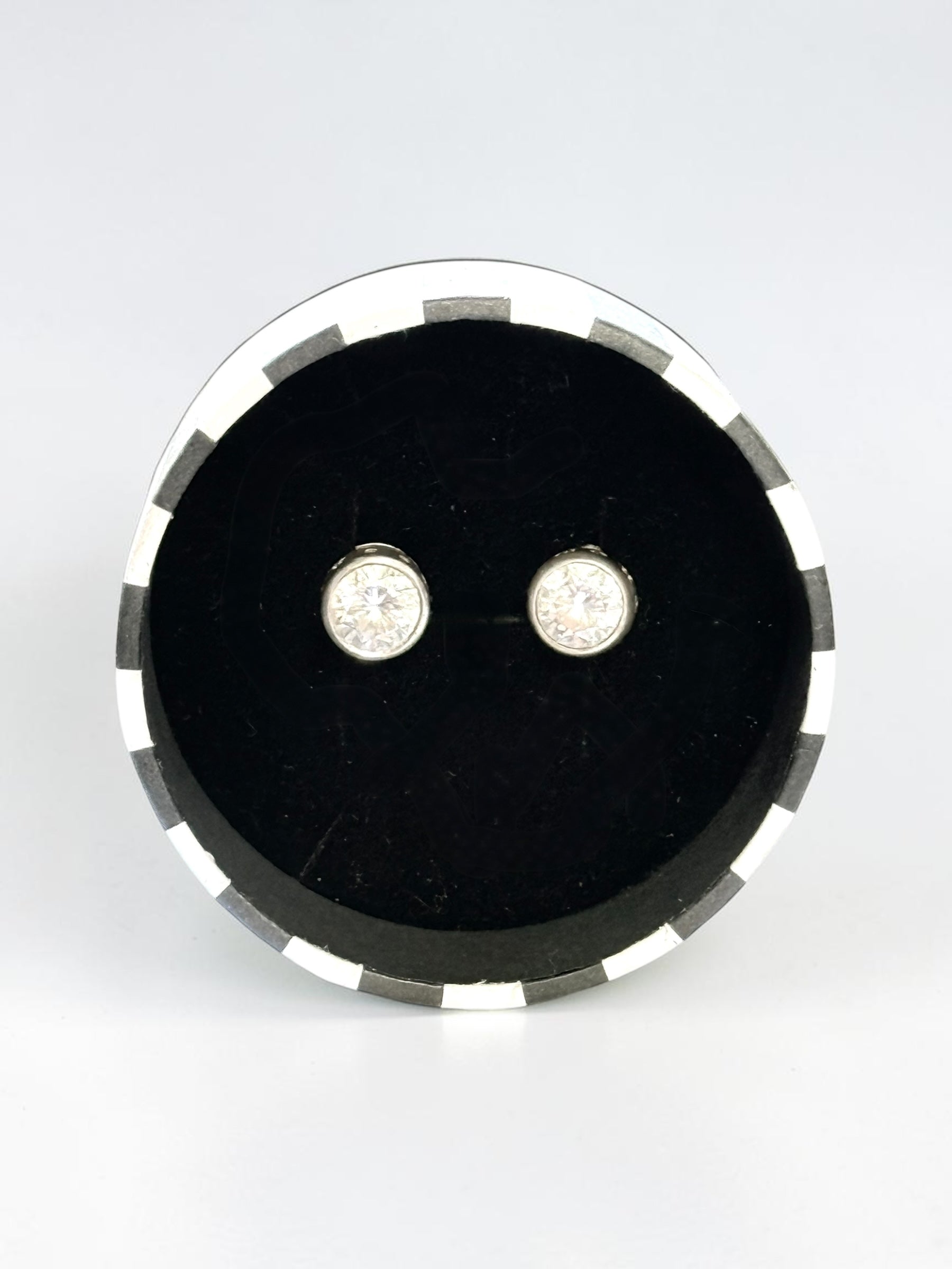 Thomas Sabo Cubic Zirconia Earrings 925 Silver & Boxed