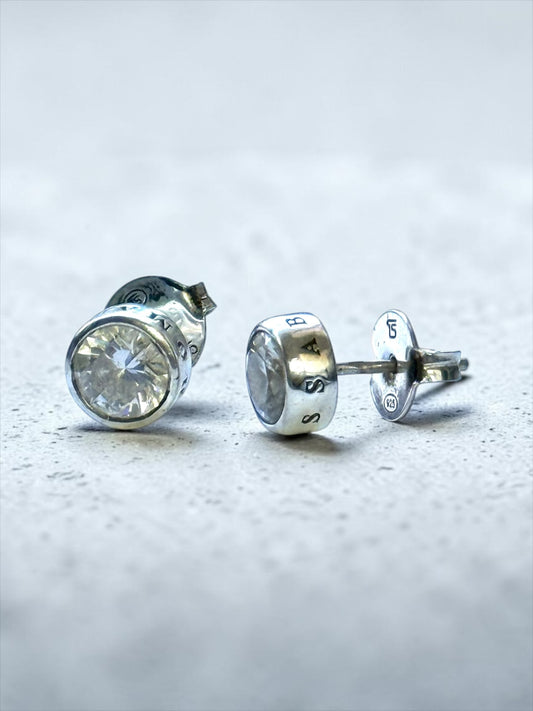 Thomas Sabo Cubic Zirconia Earrings 925 Silver & Boxed