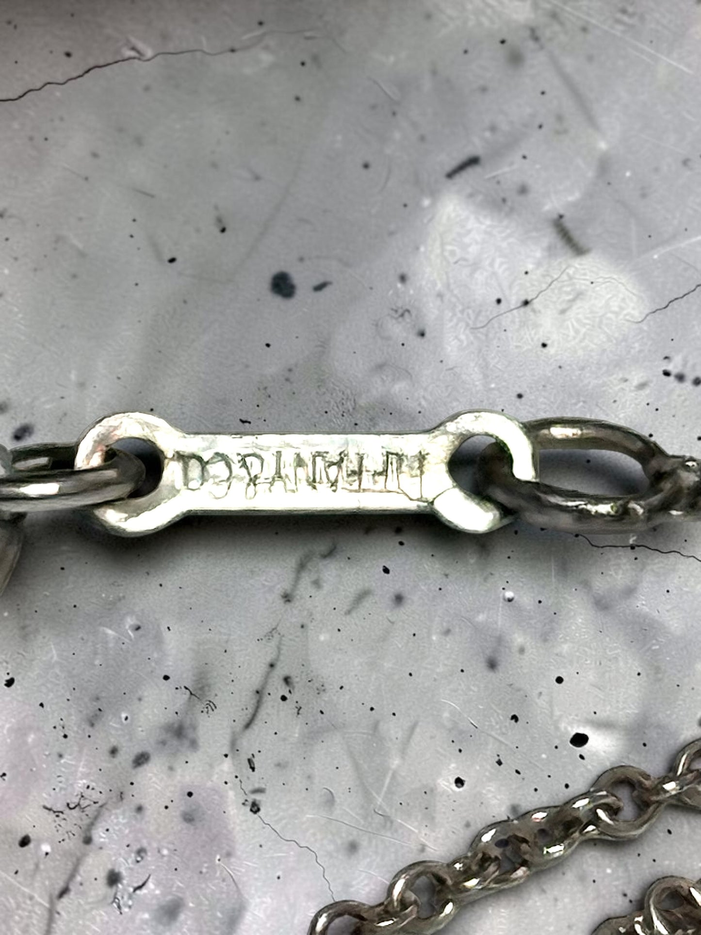 Tiffany & Co Elsa Peretti 19mm Bean Necklace Silver 925 Authentic