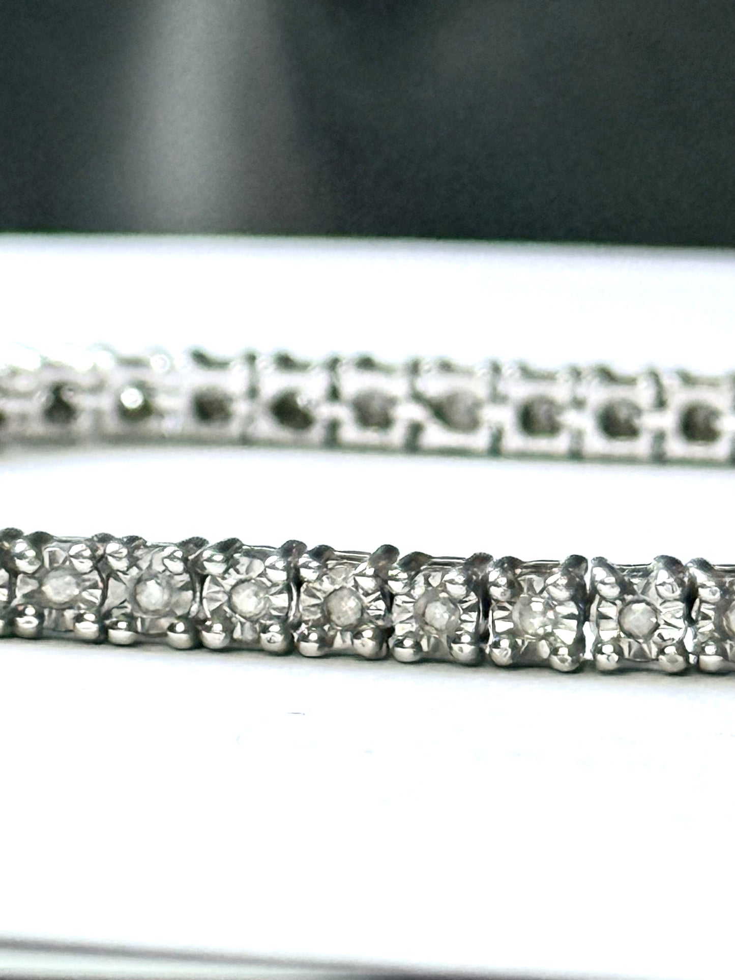 Everyone Loves A Diamond Tennis Bracelet 0.26ct White Diamond 925 Silver