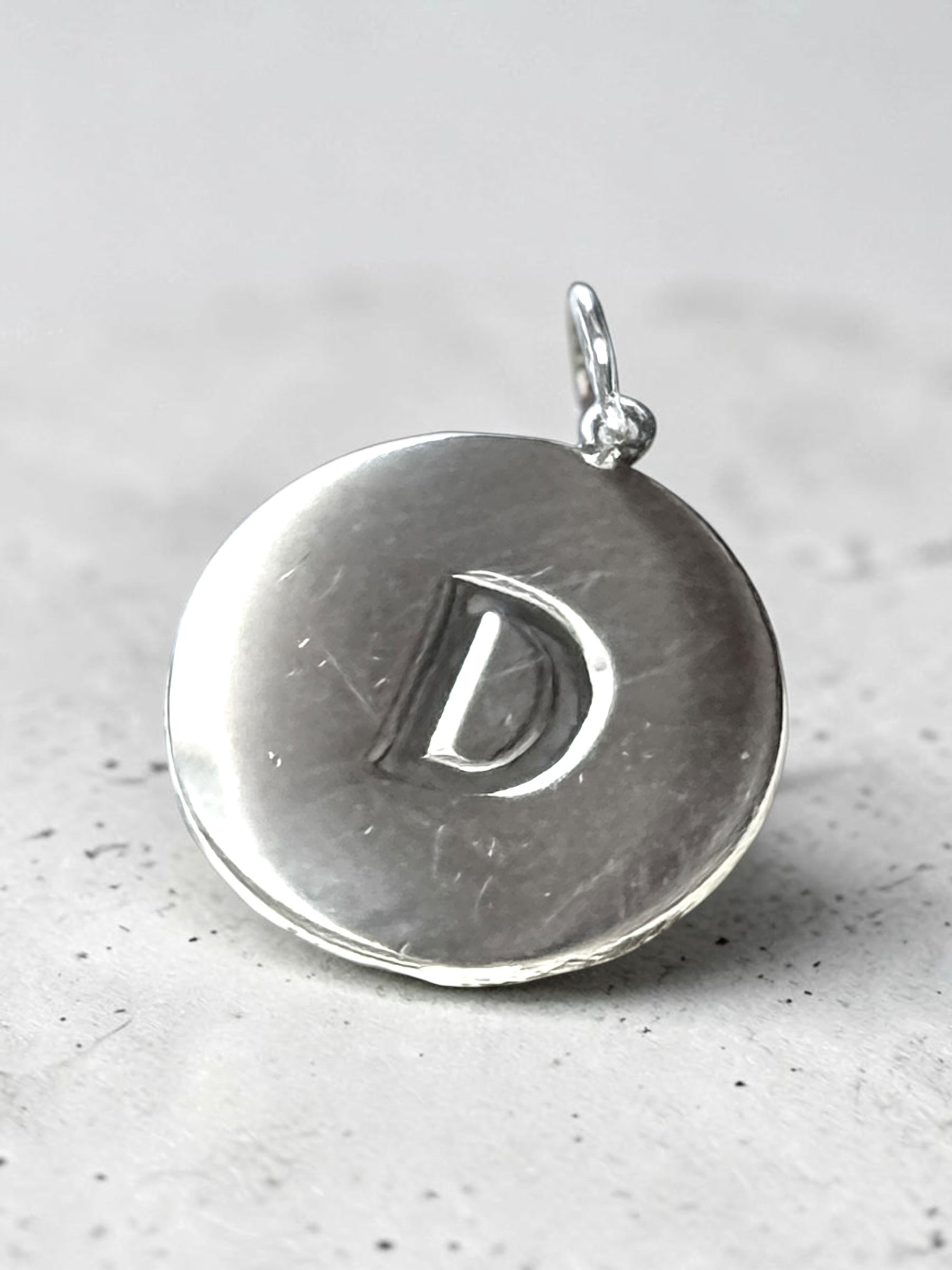 Tiffany & Co Round Initial D Pendant