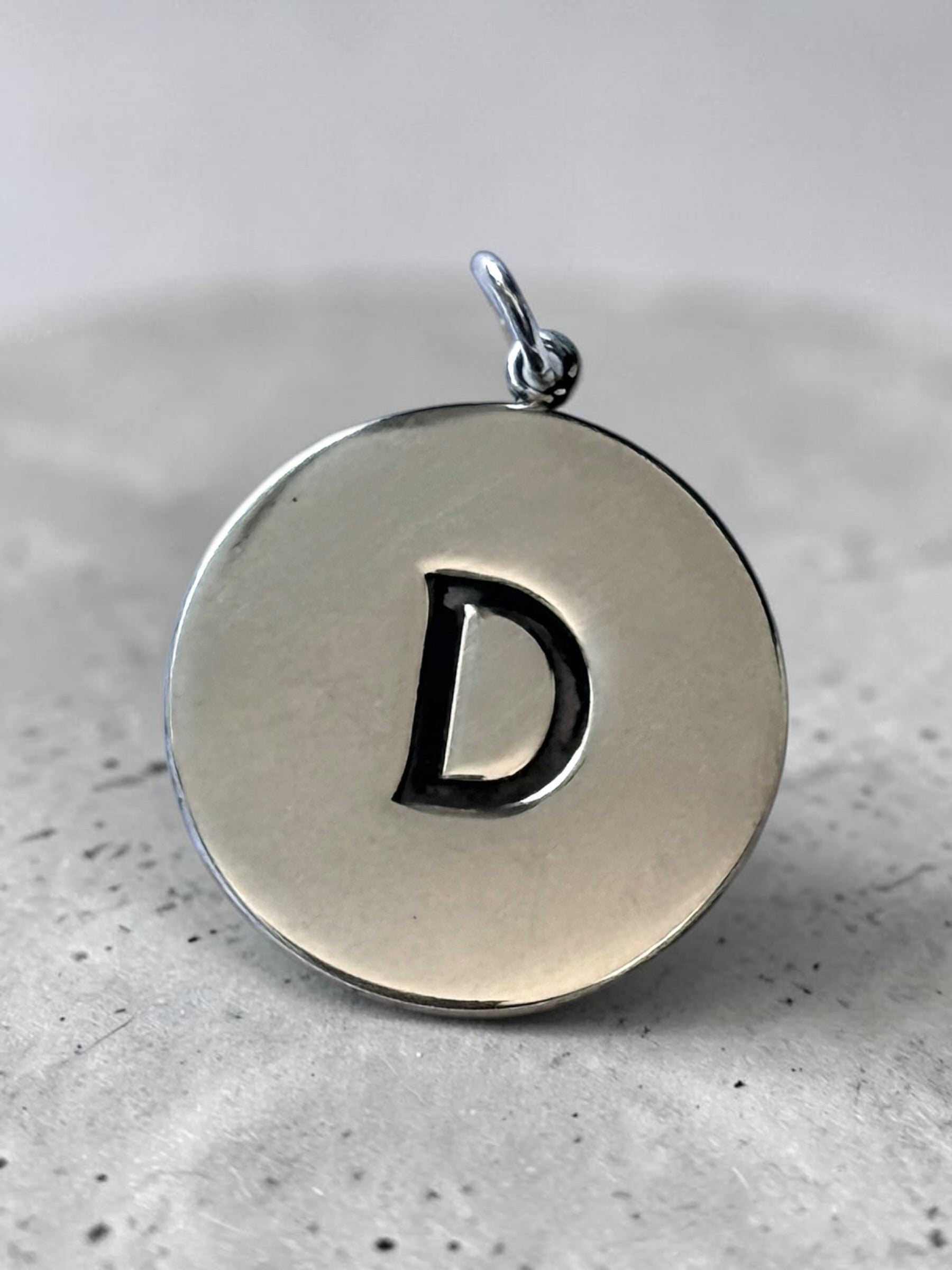 Tiffany & Co Round Initial D Pendant