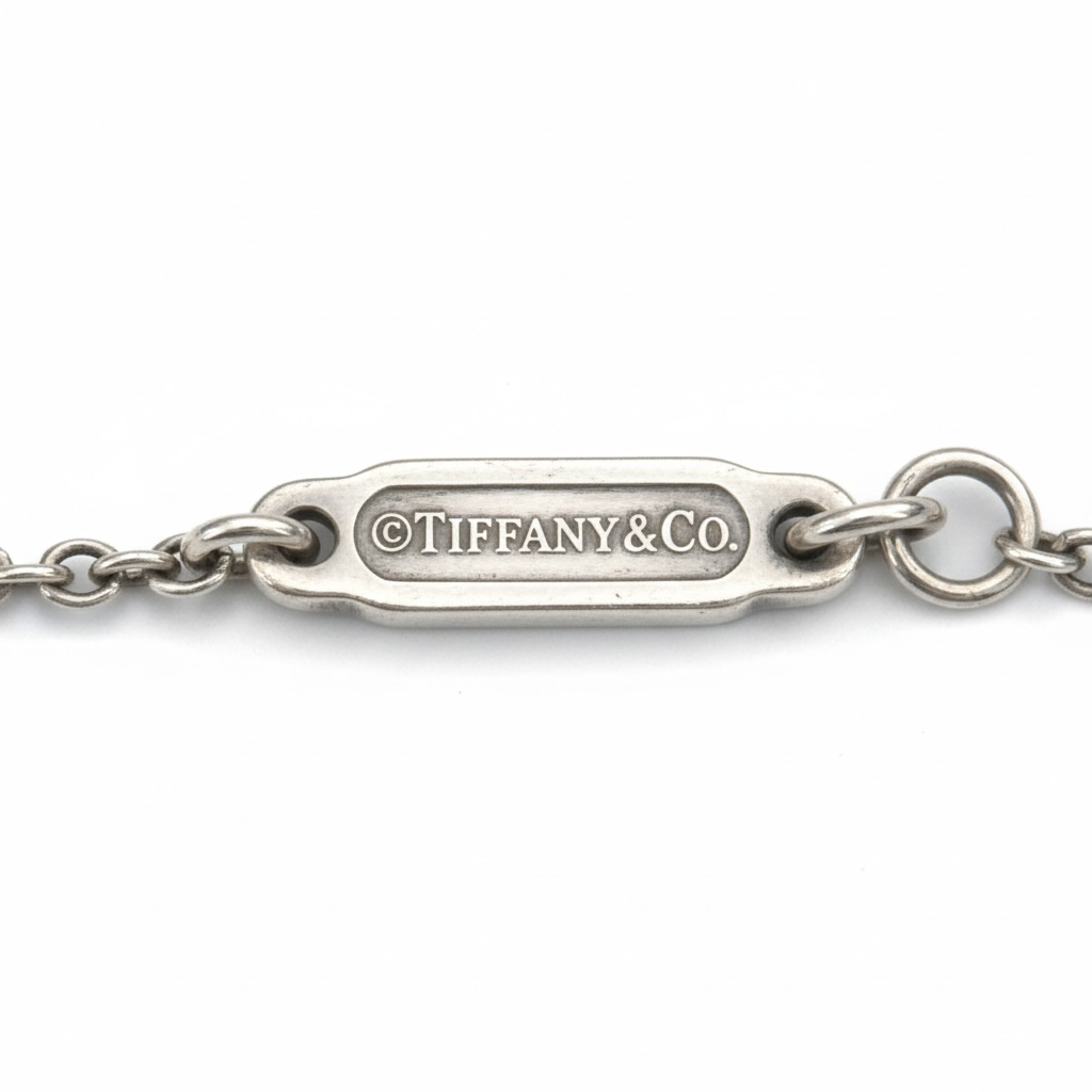 Rare Tiffany & Co Rubedo Three Circle Pendant & Chain