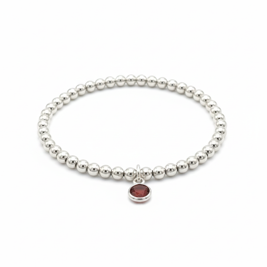 Garnet Gemstone Bracelet